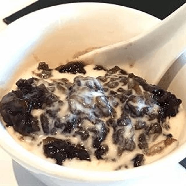 Black Rice Pudding.